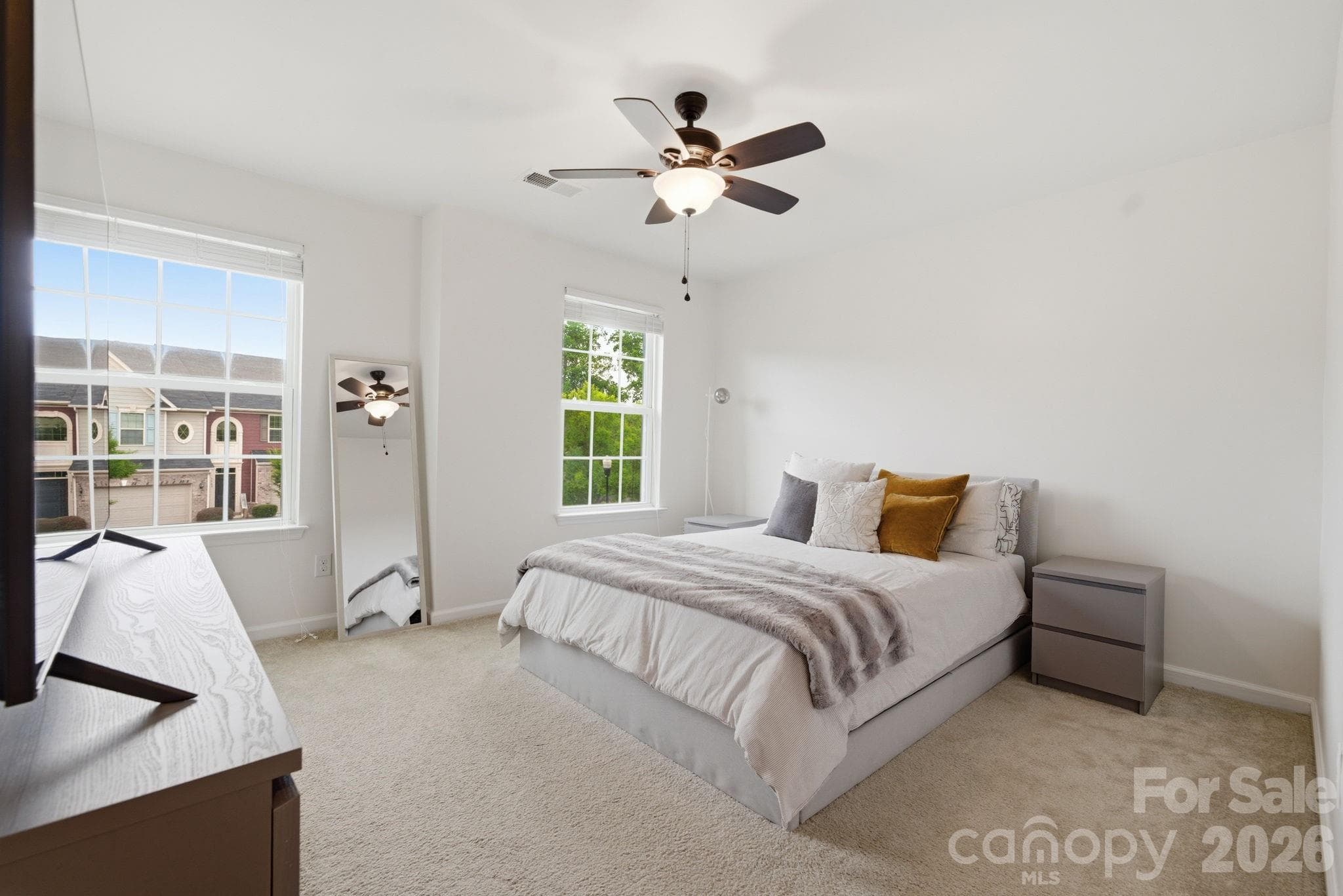 Bedroom 3 - 1760 Evergreen Drive, Charlotte