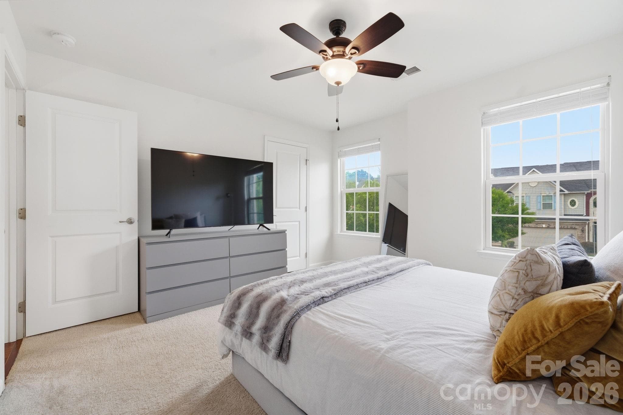 Bedroom 3 - 1760 Evergreen Drive, Charlotte