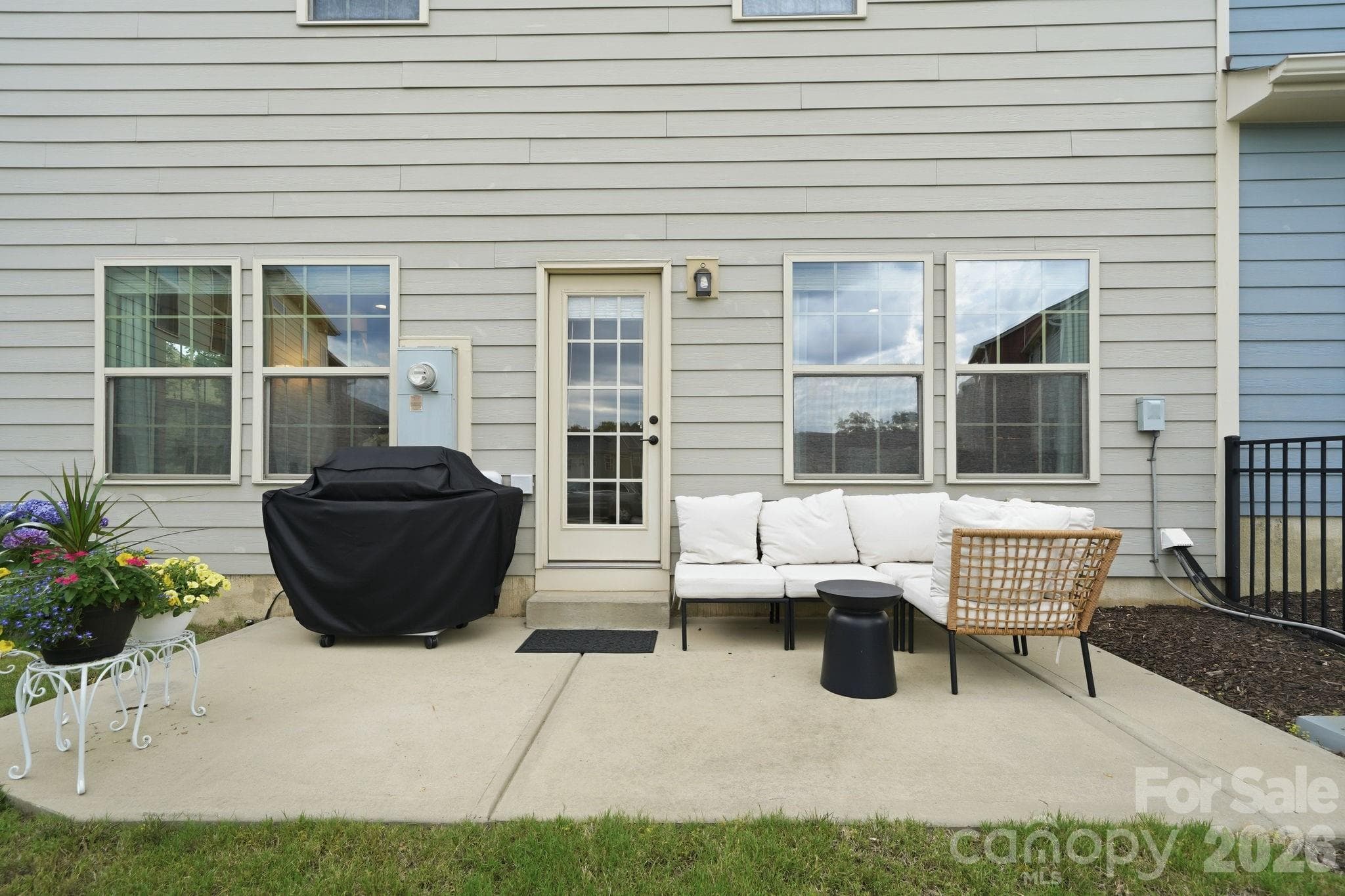 Patio great for entertaining! - 1760 Evergreen Drive, Charlotte