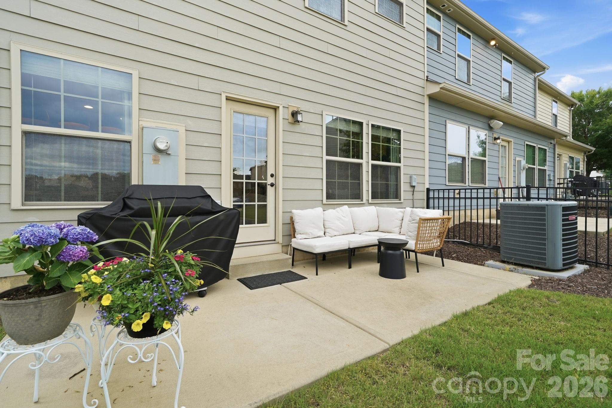 Patio great for entertaining! - 1760 Evergreen Drive, Charlotte