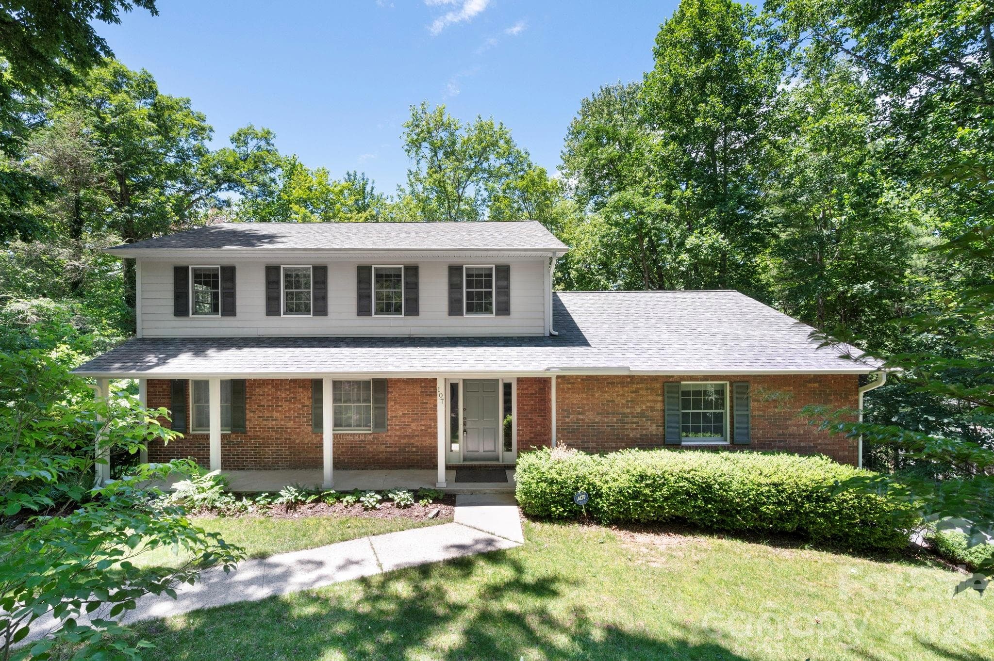 Sunny Front Yard - 107 Ballantree Drive, Asheville