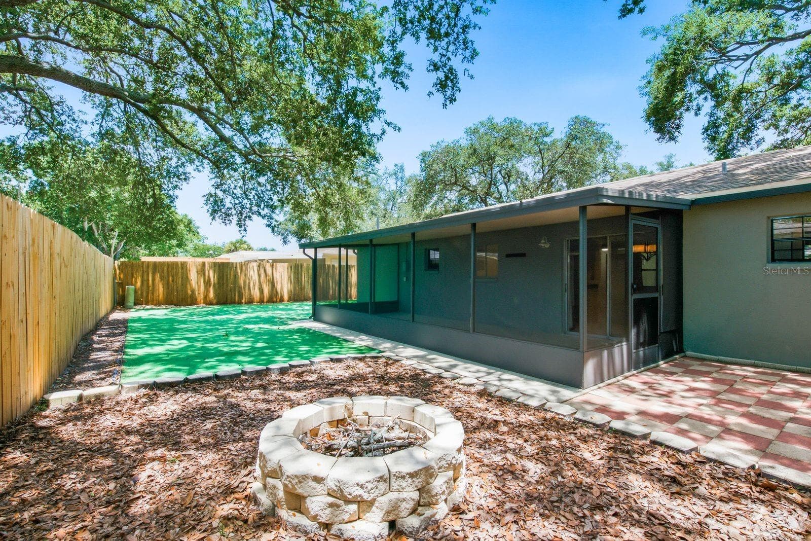 Backyard - 442 EVERGREEN DR, OLDSMAR