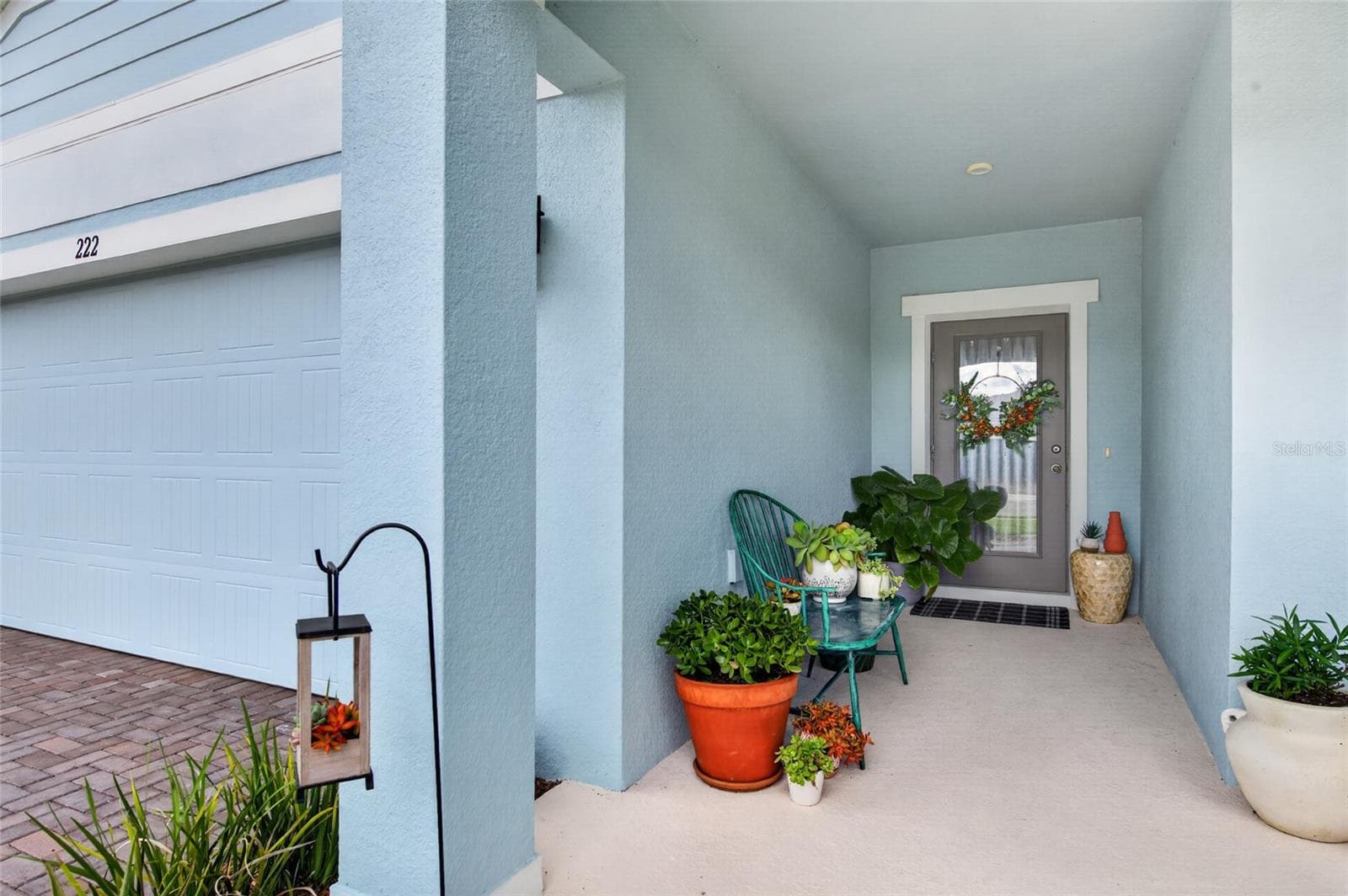 Covered Entry - 222 EAGLE HARBOR WAY, DAYTONA BEACH