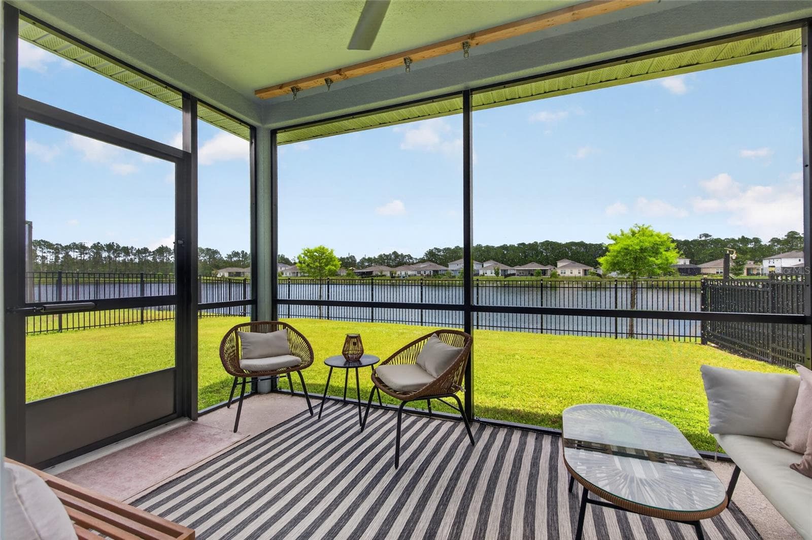 Screened Porch-Home now vacant - 222 EAGLE HARBOR WAY, DAYTONA BEACH