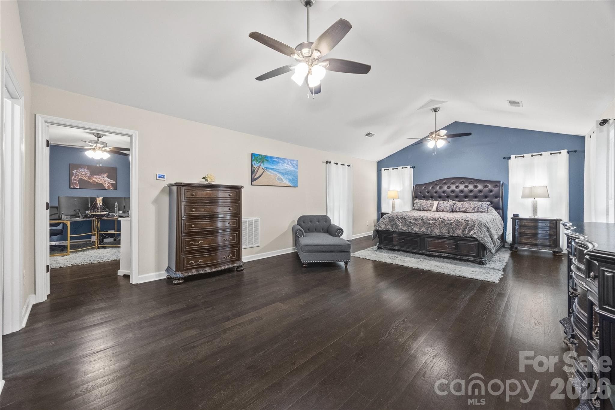 Primary Suite Bedroom - 13 Bald Eagle Road, Lake Wylie