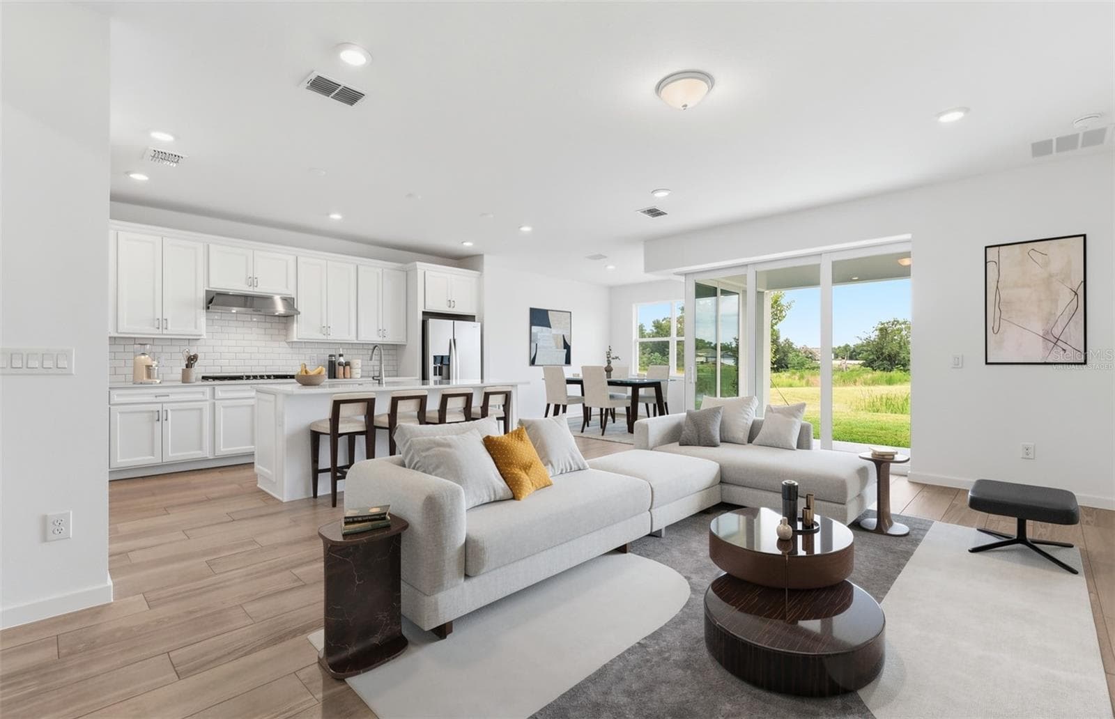 Virtually Staged - Open Gathering Room - 37821 CLINCH CIR, ZEPHYRHILLS