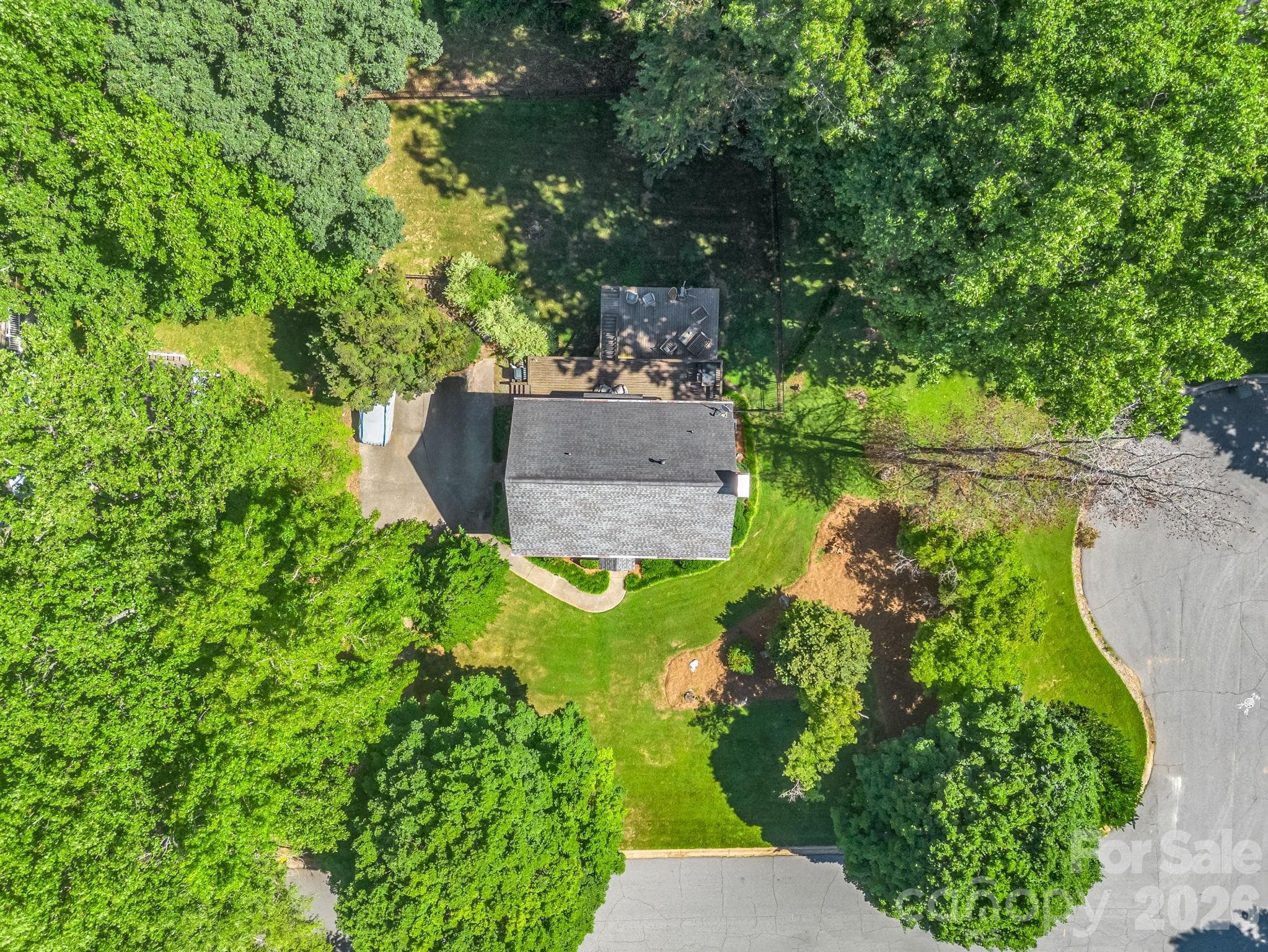 aerial view - 2720 Steeplechase Road, Gastonia