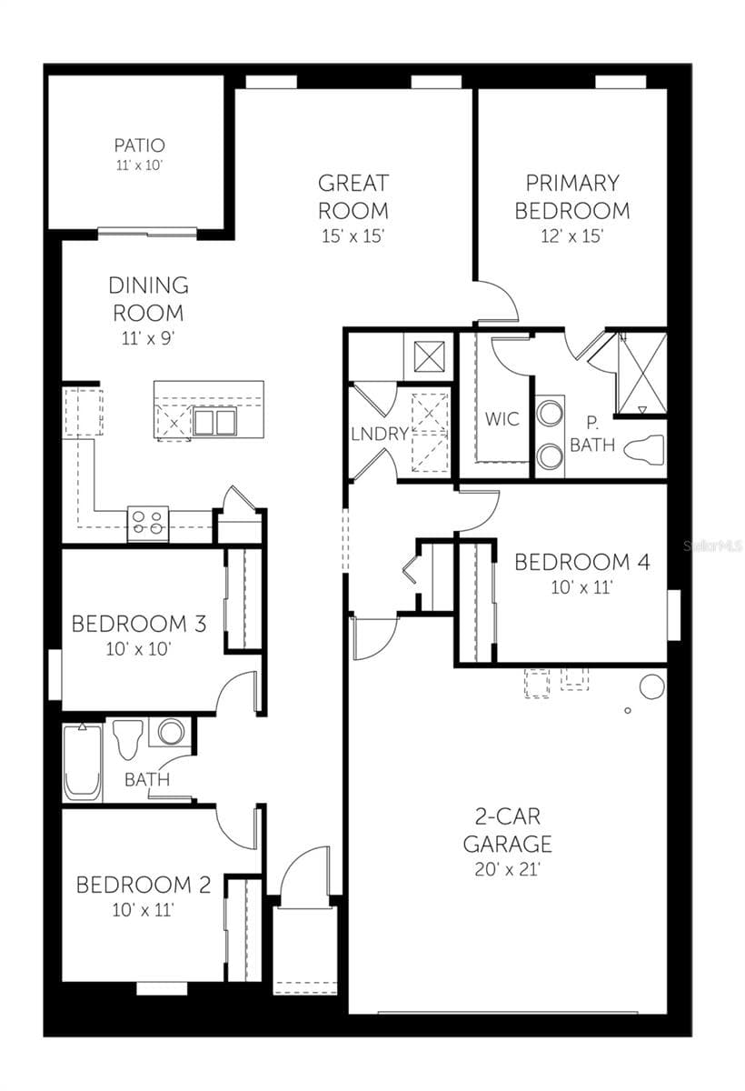 Single Family Residence at 6201 N SANDERS GROVE CIR, LEESBURG, photo 2 of 3