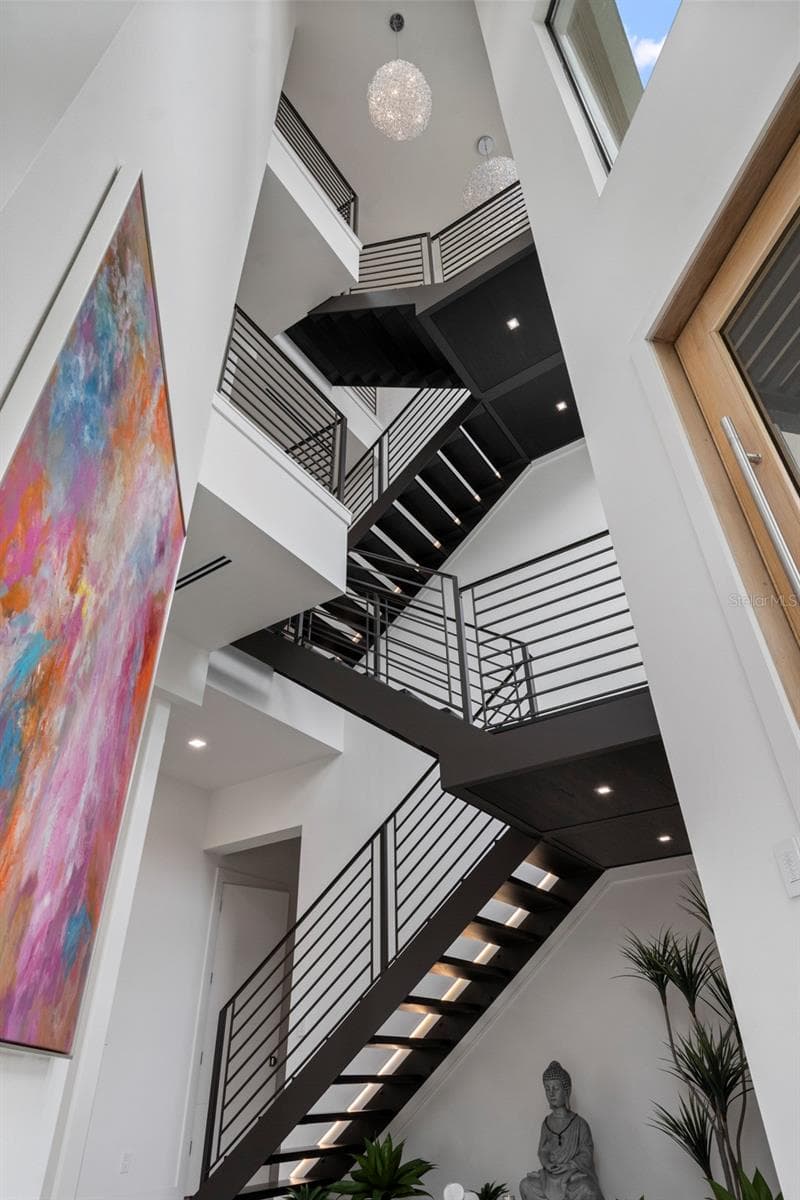 THREE STORY STAIRCASE - 9061 RON DEN LN, WINDERMERE