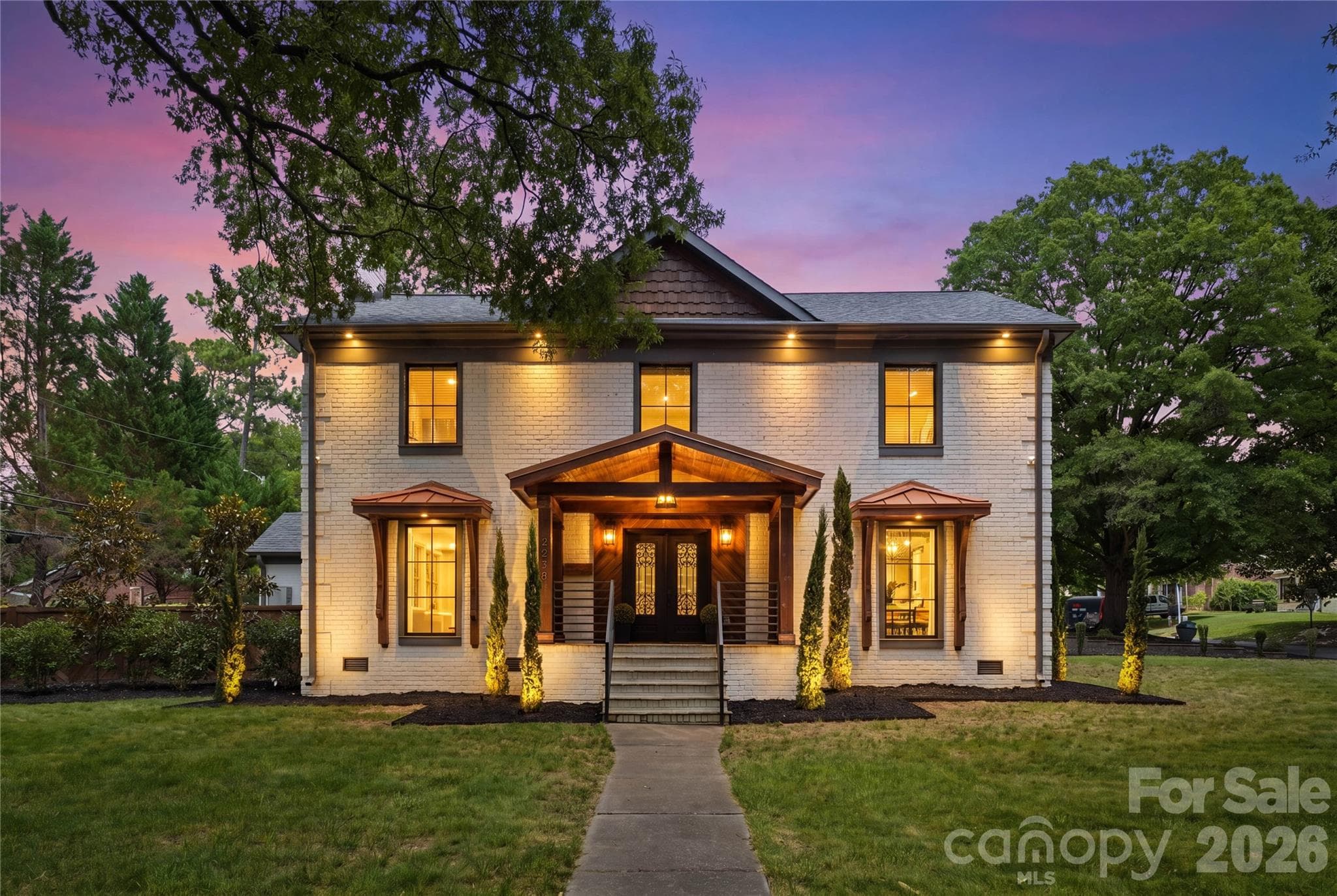 Excellent Myers Park Location! Beautifully landscaped with Mature Italian Cypress Trees - Charlotte