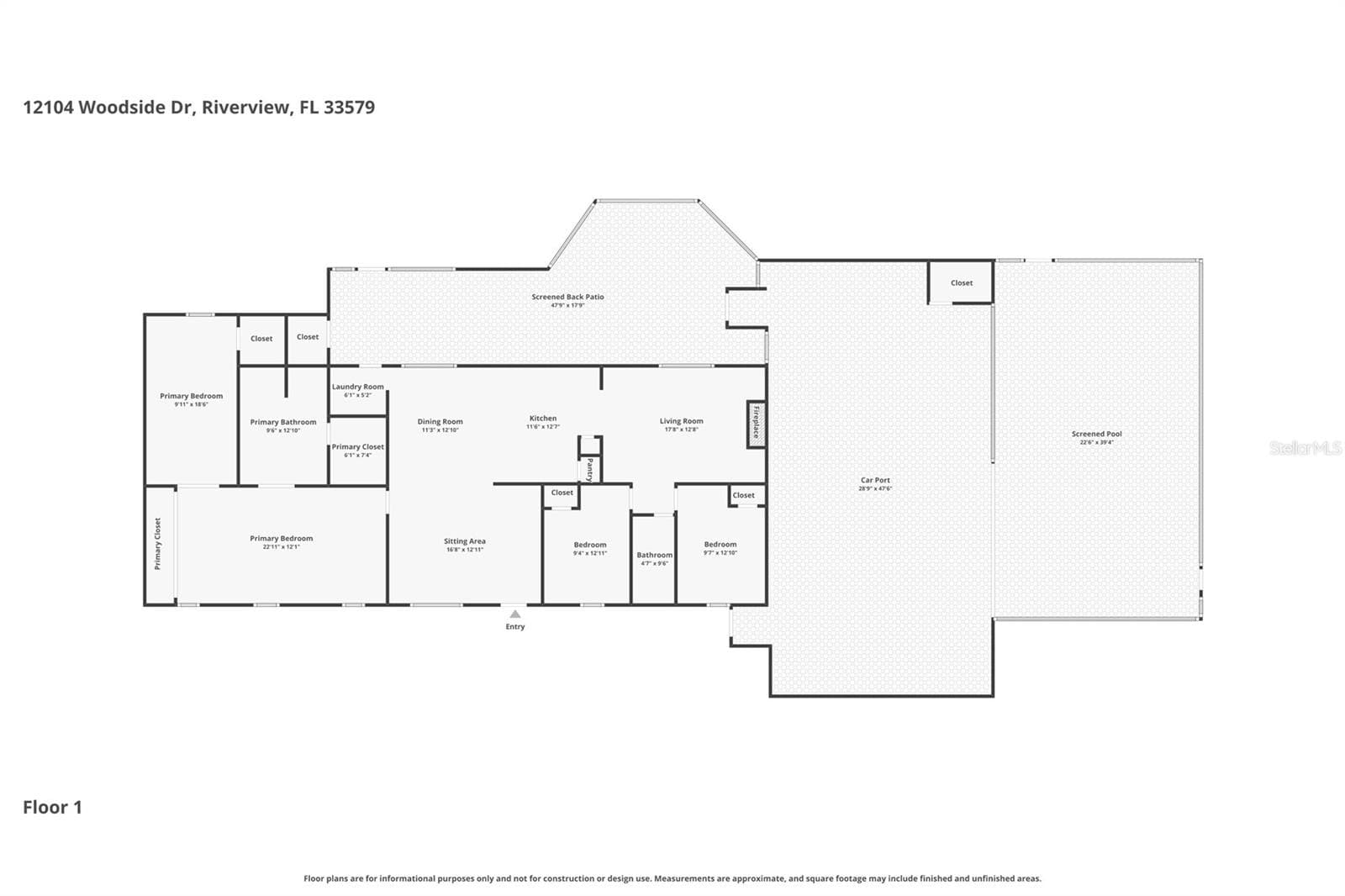 Manufactured Home at 12104 WOODSIDE DR, RIVERVIEW, photo 4 of 32