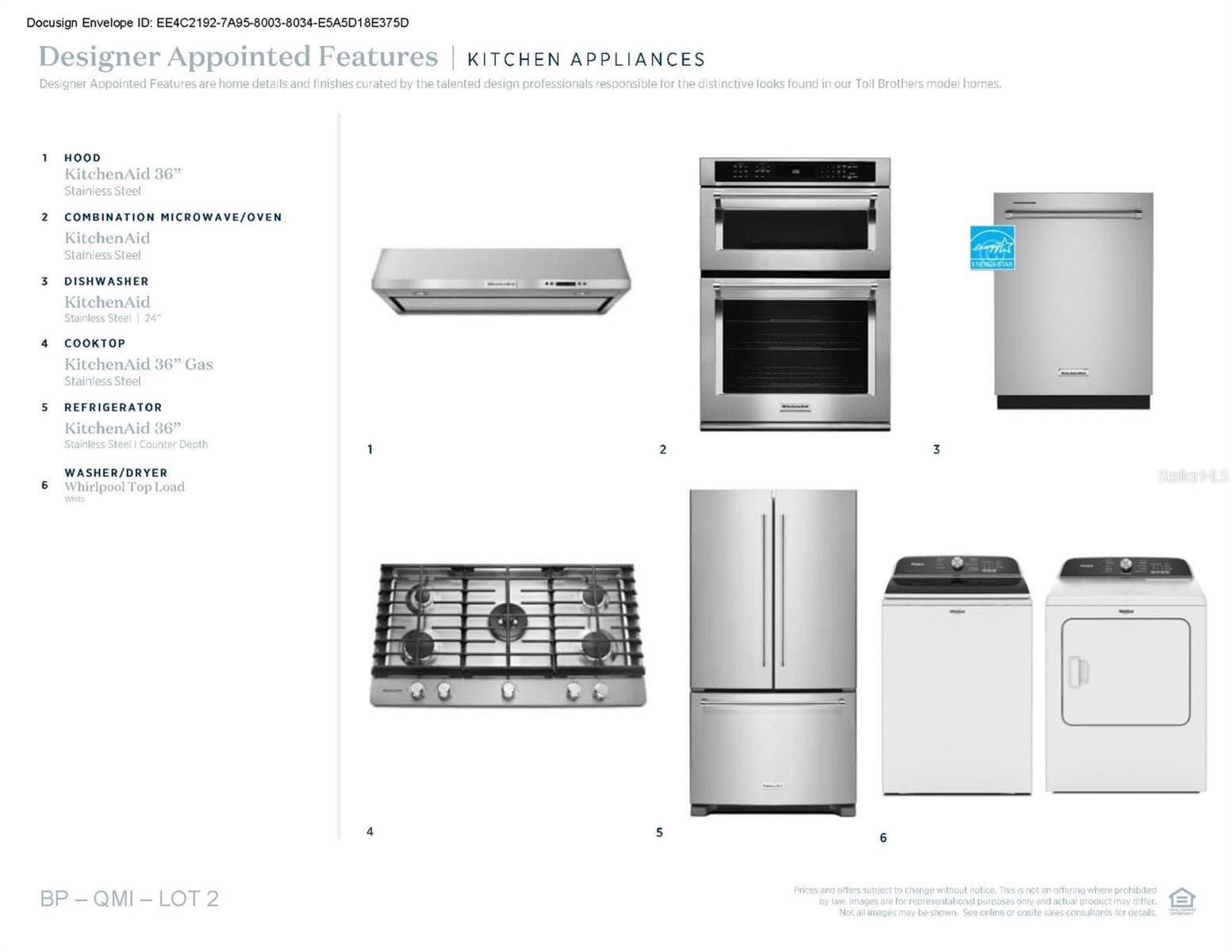 Gourmet kitchen with KitchenAid appliances - 1766 PINECLIFF LN, APOPKA