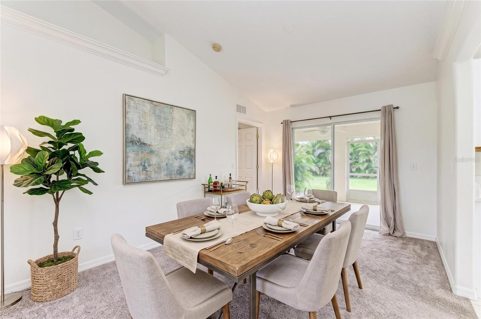 Virtual staged Dining Room - 3213 45TH AVE E, BRADENTON