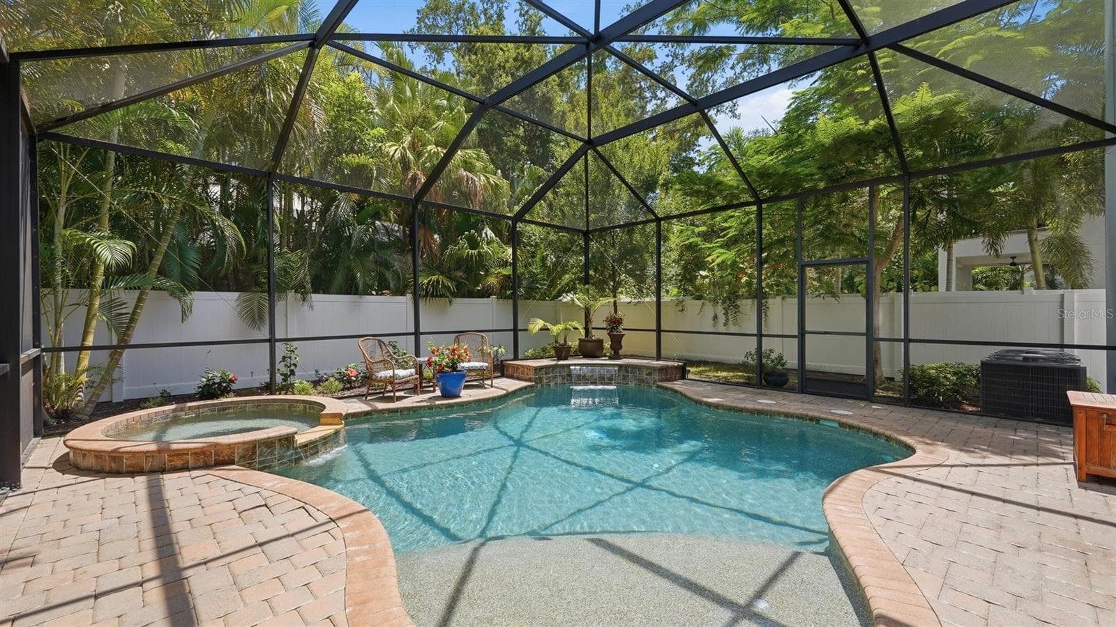 two tranquil water falls - 1850 MAGNOLIA ST, SARASOTA