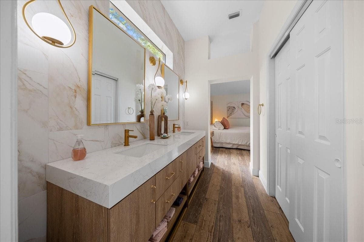 Floor to Ceiling Custom Tile - VILLAGES SUMTER, THE VILLAGES