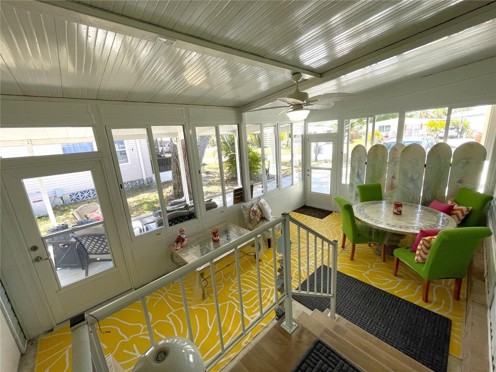 Lanai has plexiglass windows - 24437 HARBORVIEW RD #70, PORT CHARLOTTE