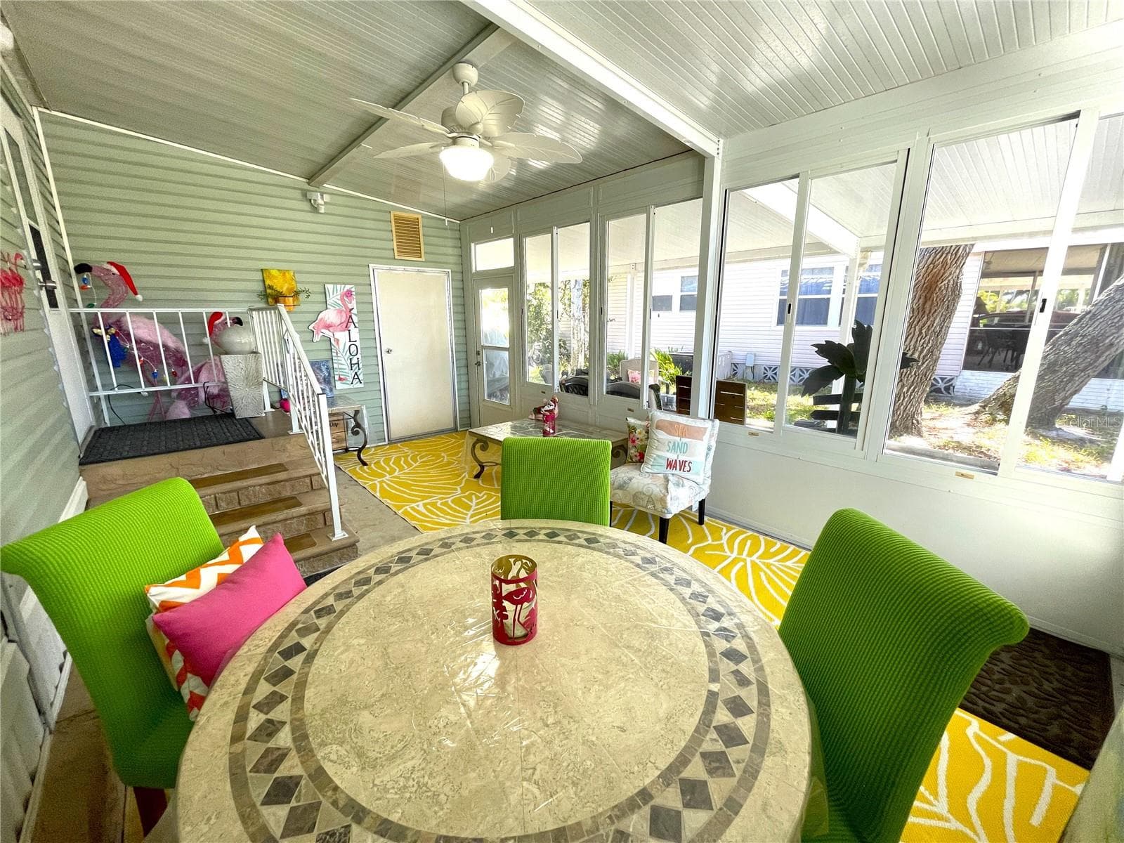 Lanai has plexiglass windows - 24437 HARBORVIEW RD #70, PORT CHARLOTTE