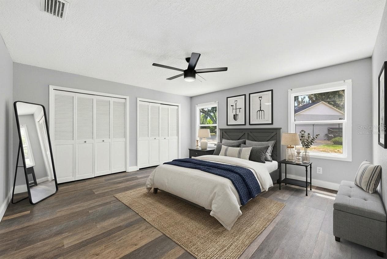 Second Bedroom. Virtually Staged. - 1600 E 10TH ST, ST CLOUD