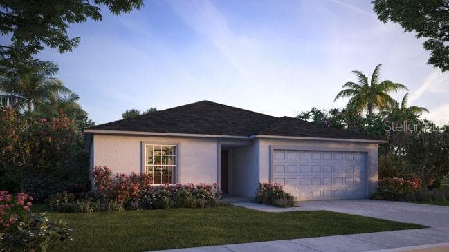 Artist Rendering at Dusk - 12485 GULLIVER RD, SPRING HILL