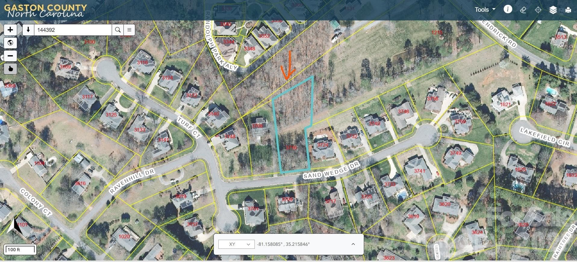 Lot at 3716 Sand Wedge Drive, Gastonia, photo 12 of 12