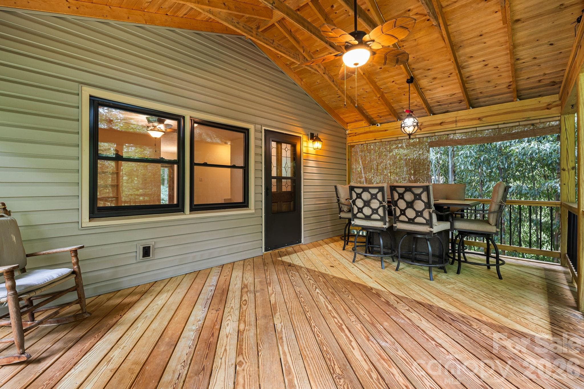 Large covered porch for entertaining! - 10 Botany View Court, Asheville