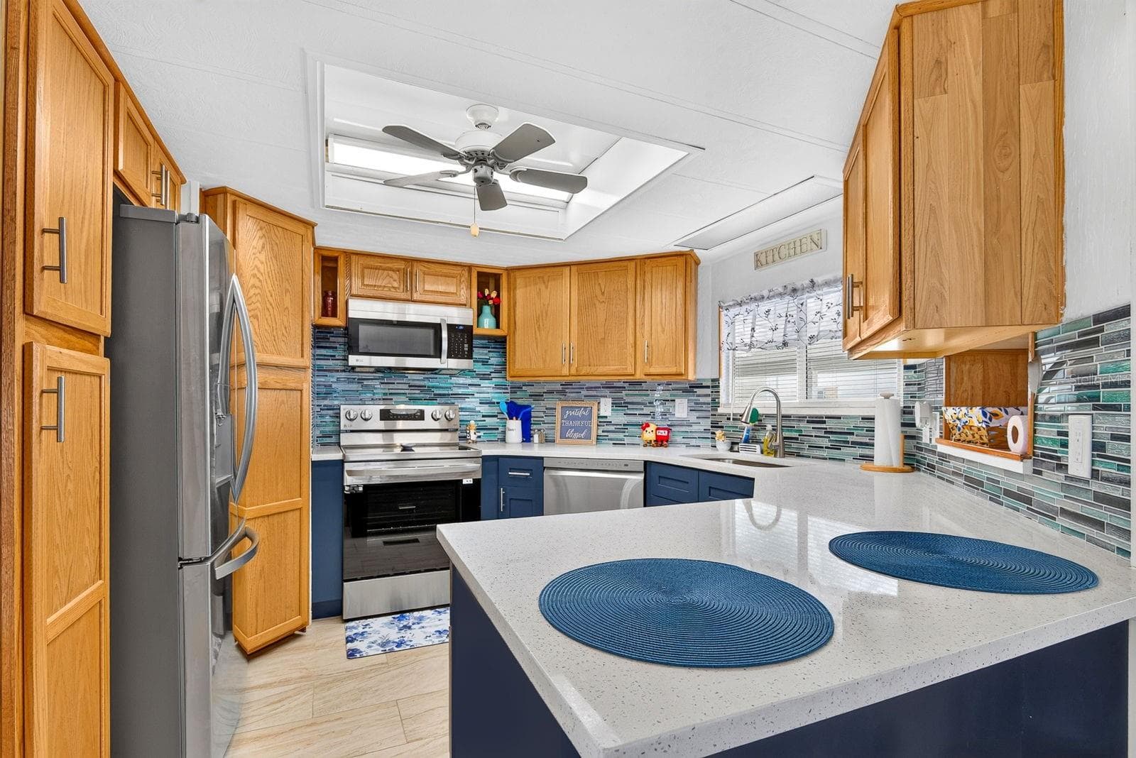 Facing into kitchen lots of storage - 2107 PALMA SOLA BLVD #17, BRADENTON