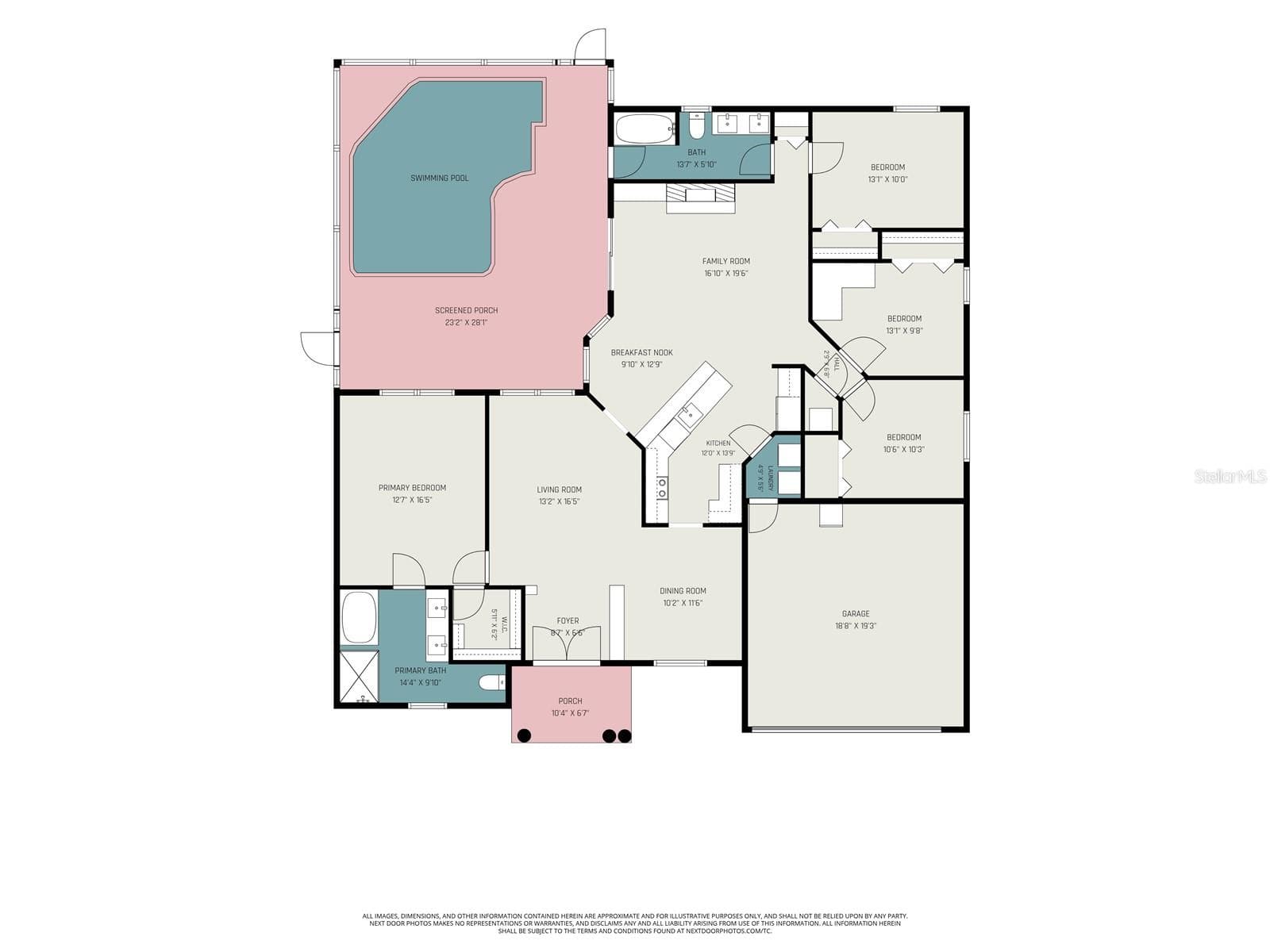 Single Story Split Floorplan - 1986 CRYSTAL DOWNS CT, OVIEDO
