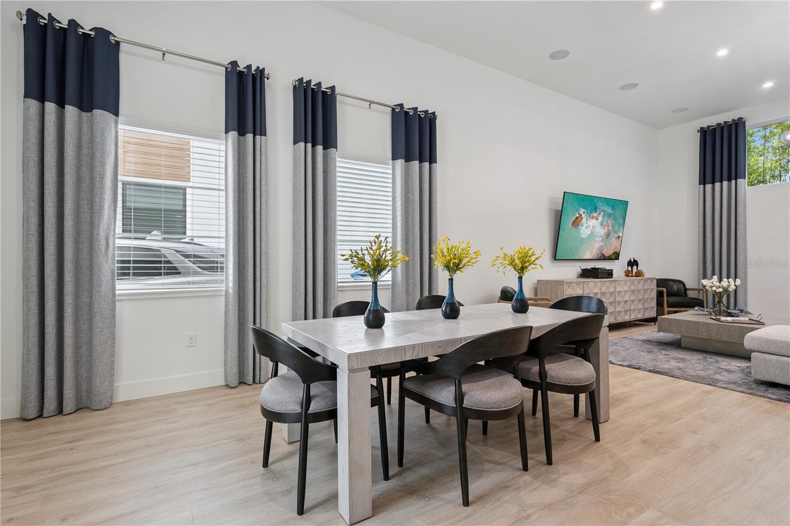 Dining Room with view to Living Room - 512 W SWOOPE AVE, WINTER PARK