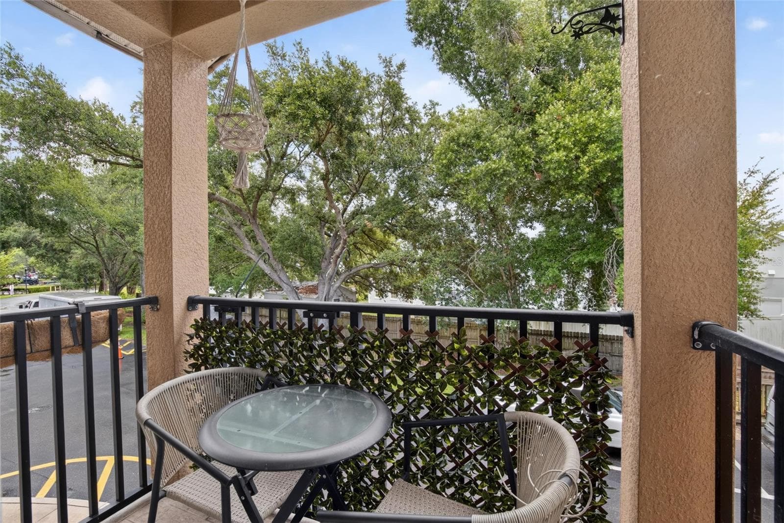 Balcony off of the kitchen living room. - 307 SUMMER CLOUDS PL, BRANDON