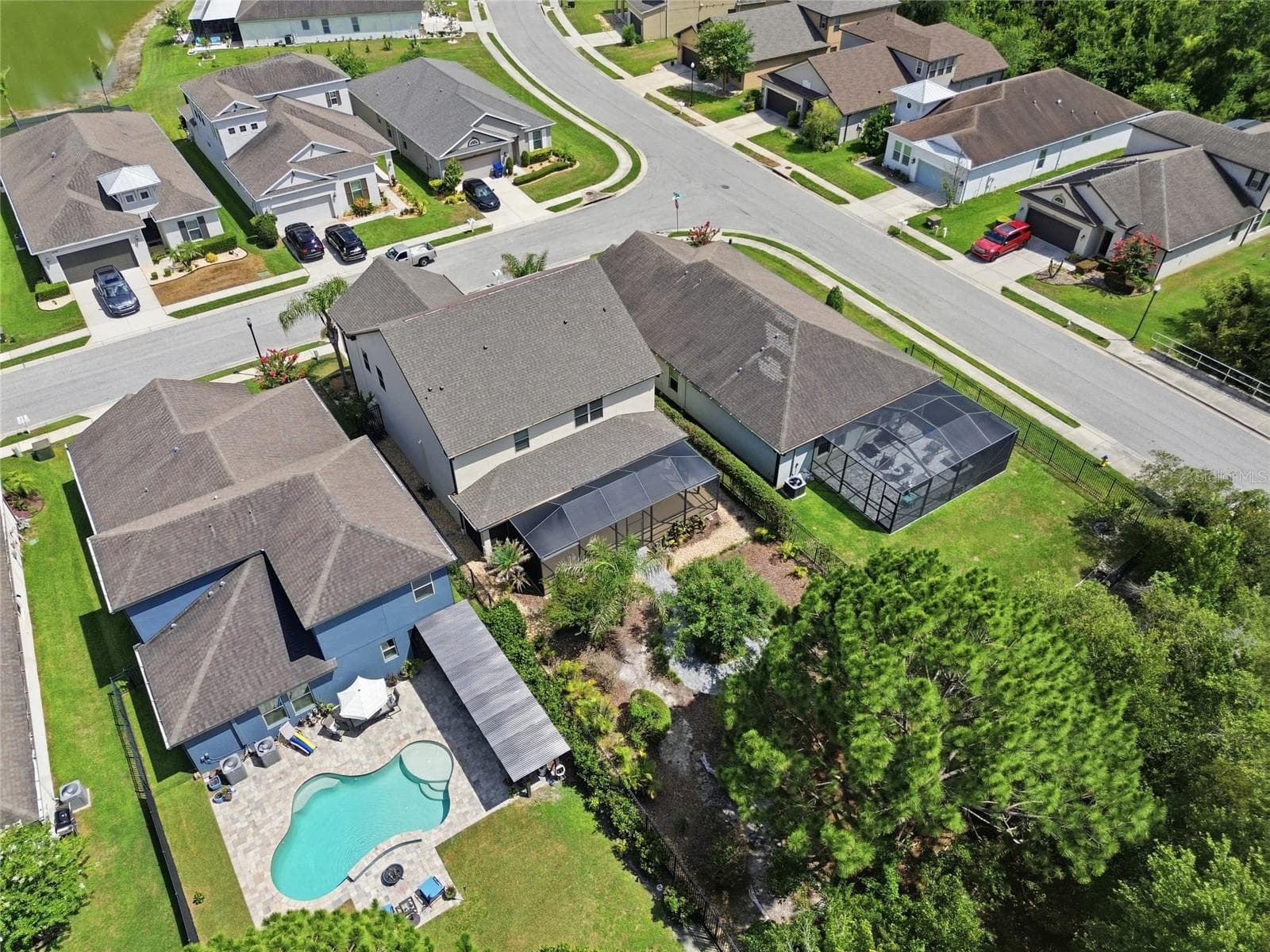 Single Family Residence at 30643 WALKER CUP PL, WESLEY CHAPEL, photo 44 of 47