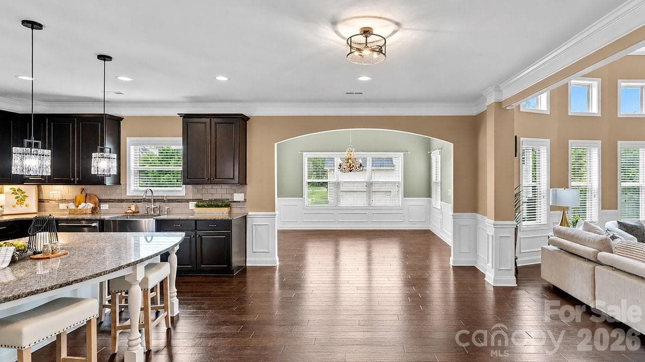 View From Island Toward The Sunroom - 16032 Loch Raven Road, Huntersville