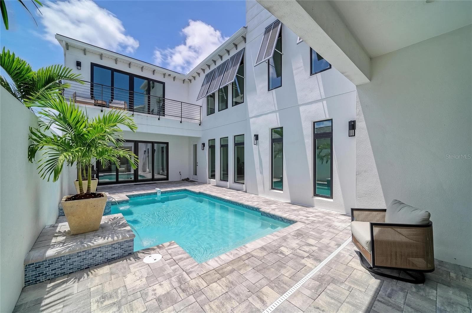 Private Courtyard Pool - 5935 CAT CLAW LN, BRADENTON