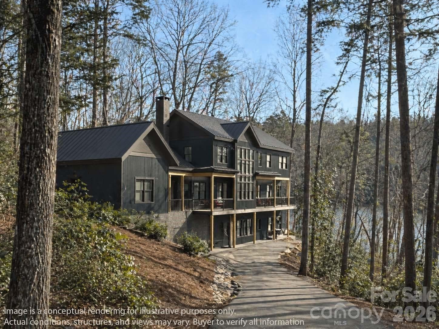 house rendering - Brevard
