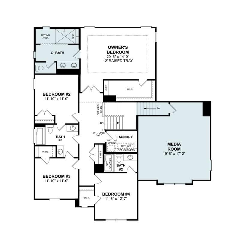 Second floor - Huntersville