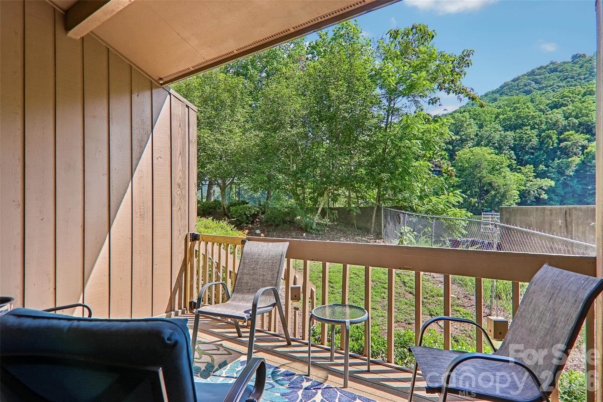 Back deck - 147 W Lake Drive S, Lake Lure