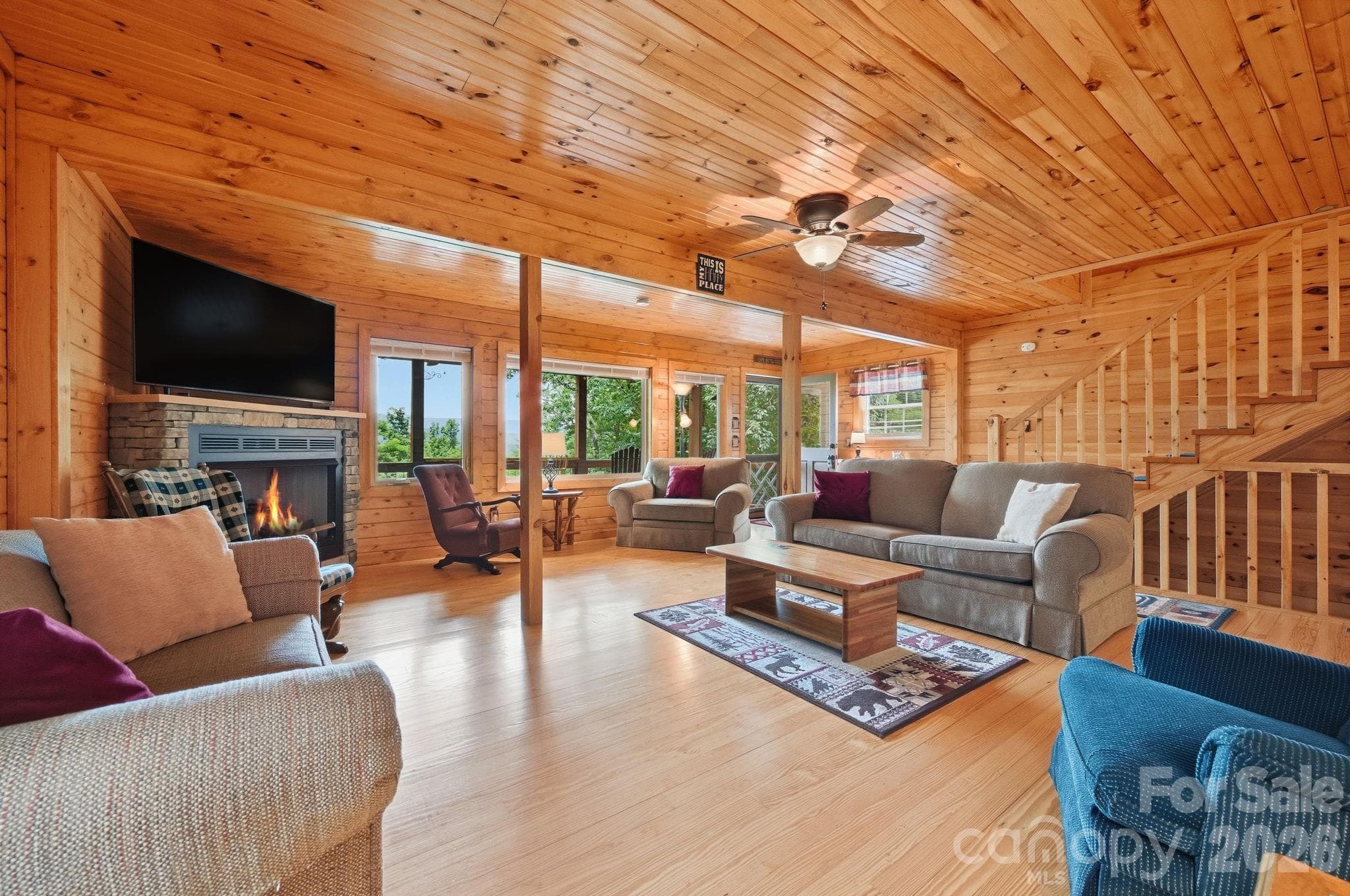 Single Family Residence at 1987 Buck Mountain Road, Purlear, photo 9 of 48