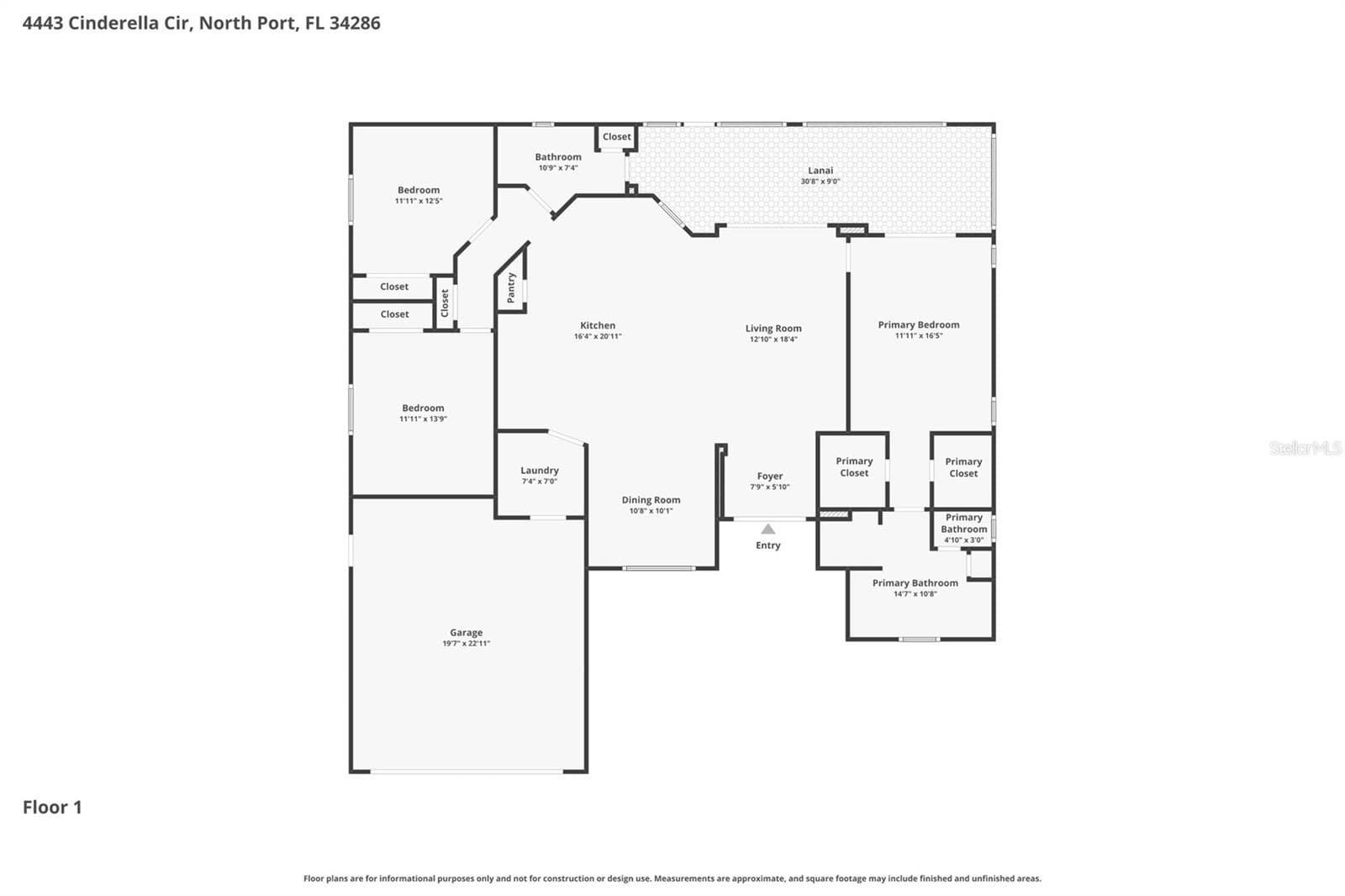 Single Family Residence at 4443 CINDERELLA CIR, NORTH PORT, photo 59 of 59
