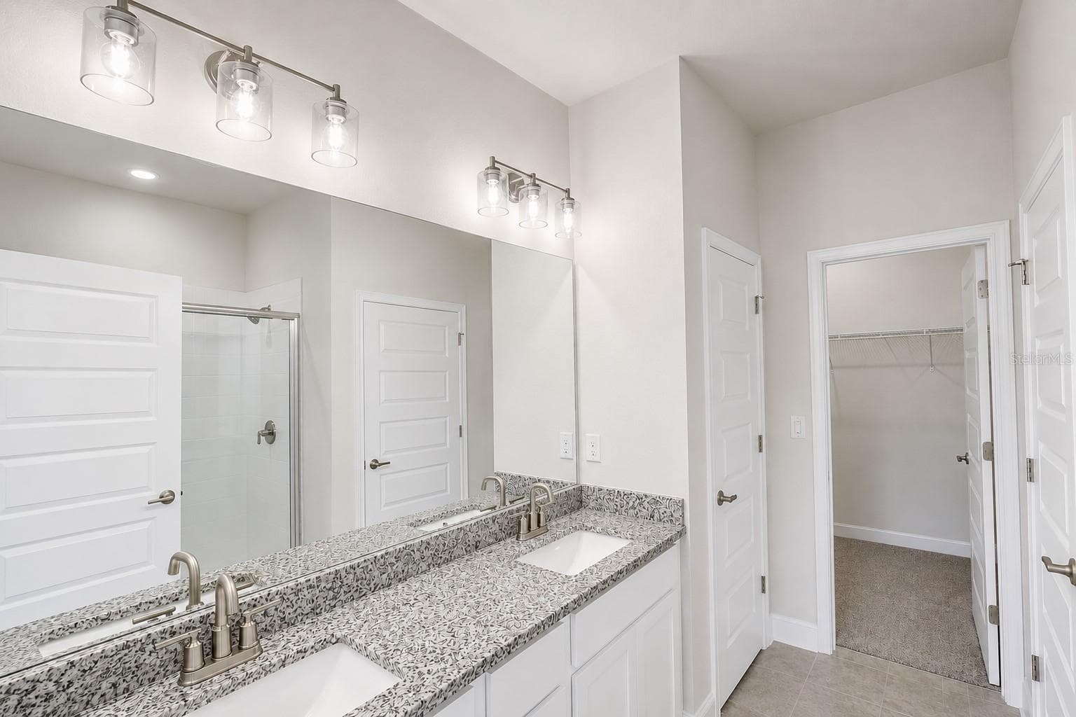 Bathroom with Double Vanity - 3645 BRIARLYNNE WAY, ST CLOUD