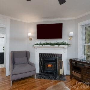 Electric Fireplace - 103 Hemlock Avenue, Kannapolis