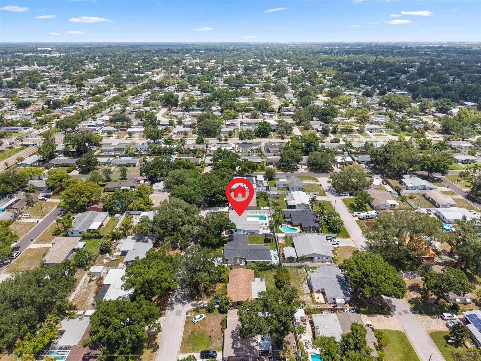 Looking north - 2833 56TH LN N, ST PETERSBURG