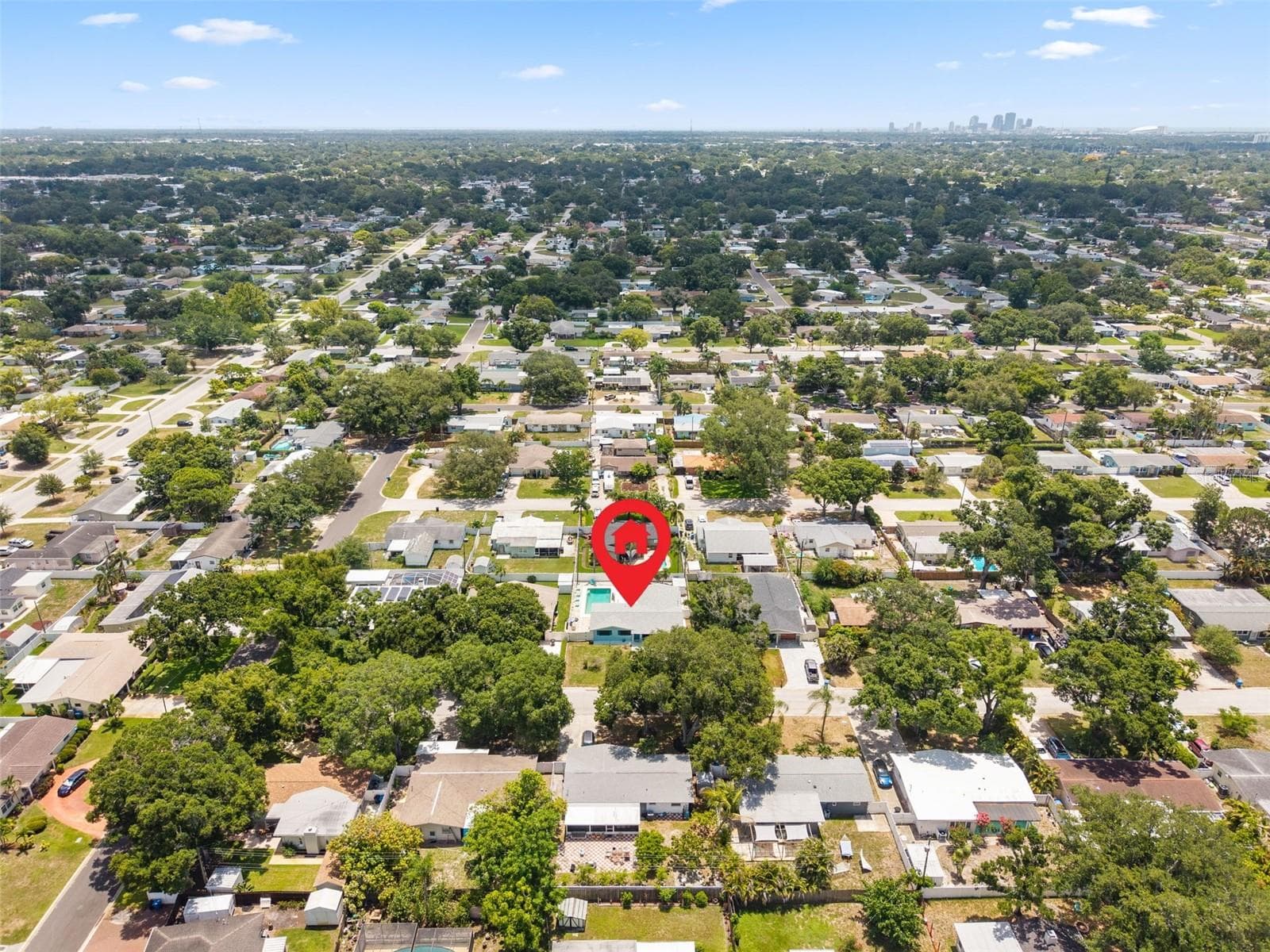 Looking east - 2833 56TH LN N, ST PETERSBURG