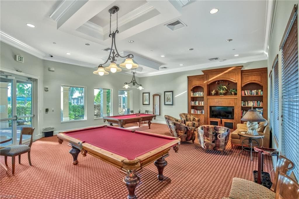 Clubhouse Billiards Room - 1574 WINDAMERE LN, NAPLES