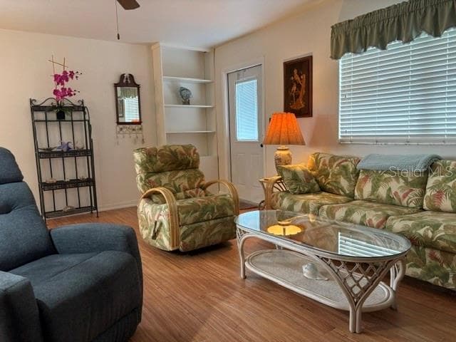 LIVING ROOM - 1901 ANDOVER WAY #26, SUN CITY CENTER