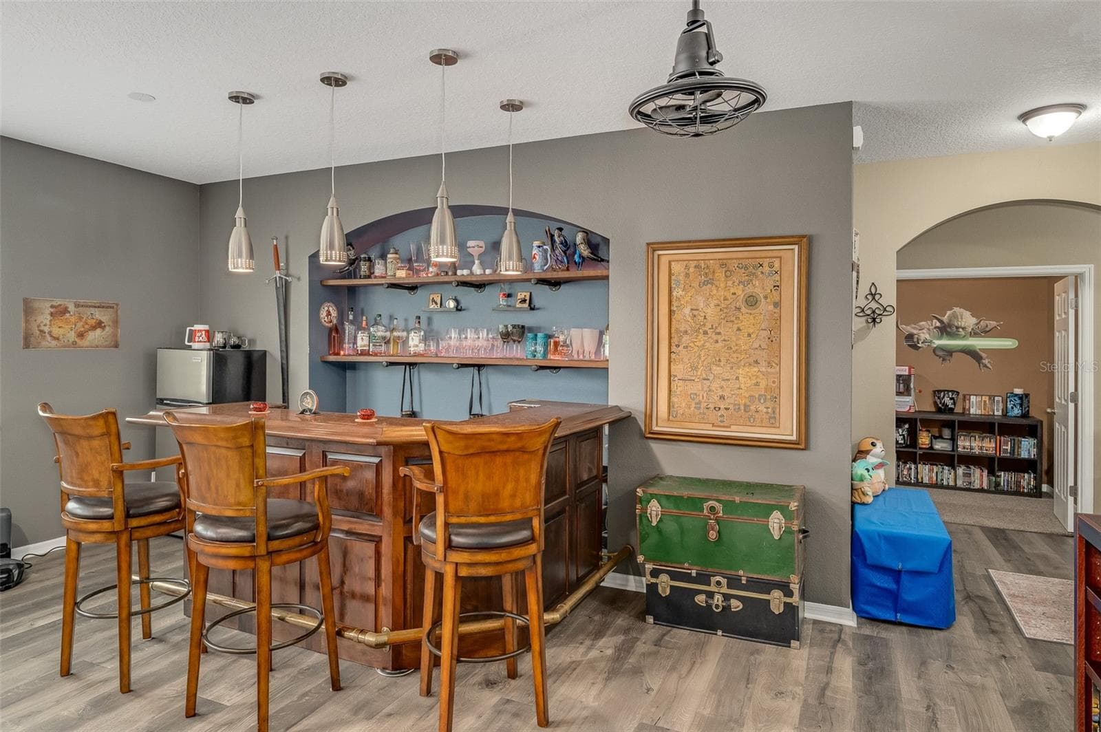 Custom bar - 2711 CYPRESS TREE TRL, ST CLOUD
