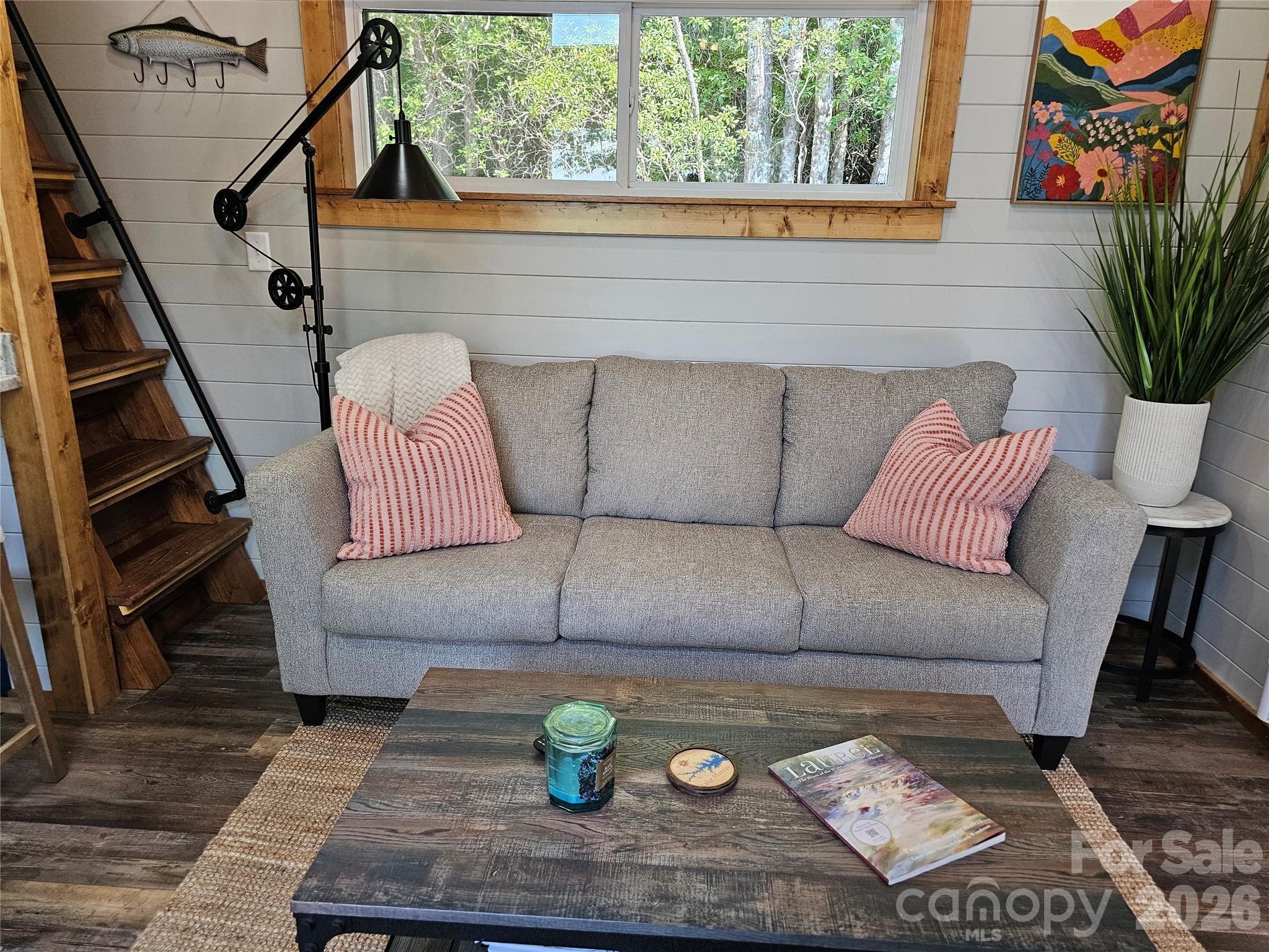 Living Area - 171 Duff Cove Road, Brevard