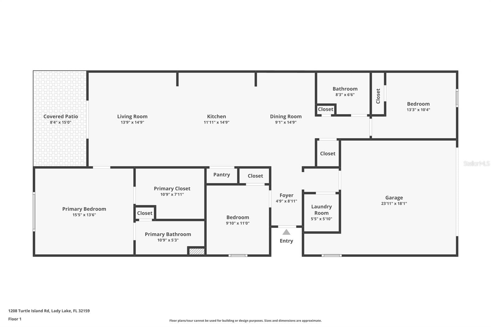 Half Duplex at 1208 TURTLE ISLAND RD, LADY LAKE, photo 38 of 38