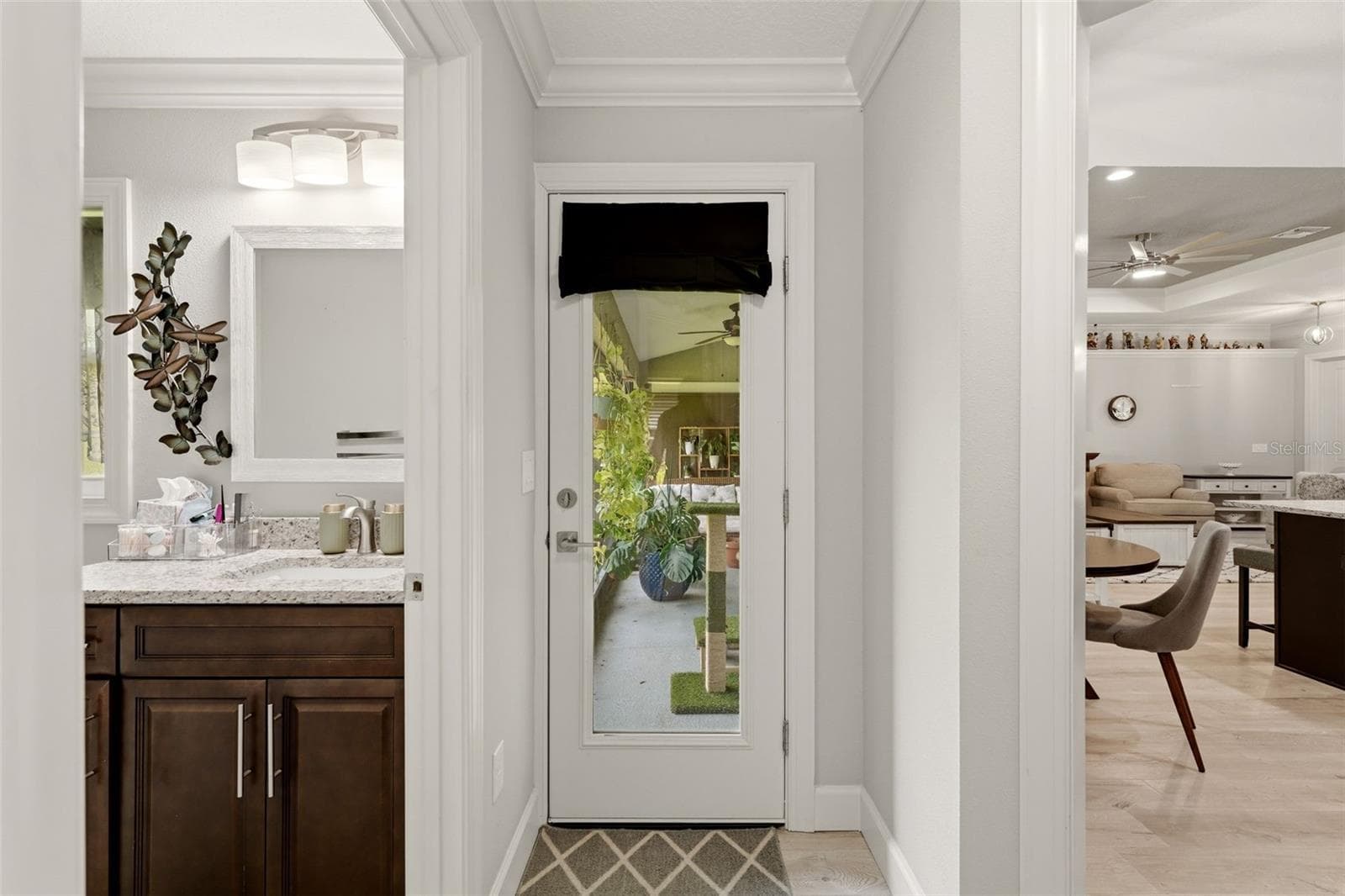 Door to lanai - 6755 TROPICAIRE BLVD, NORTH PORT