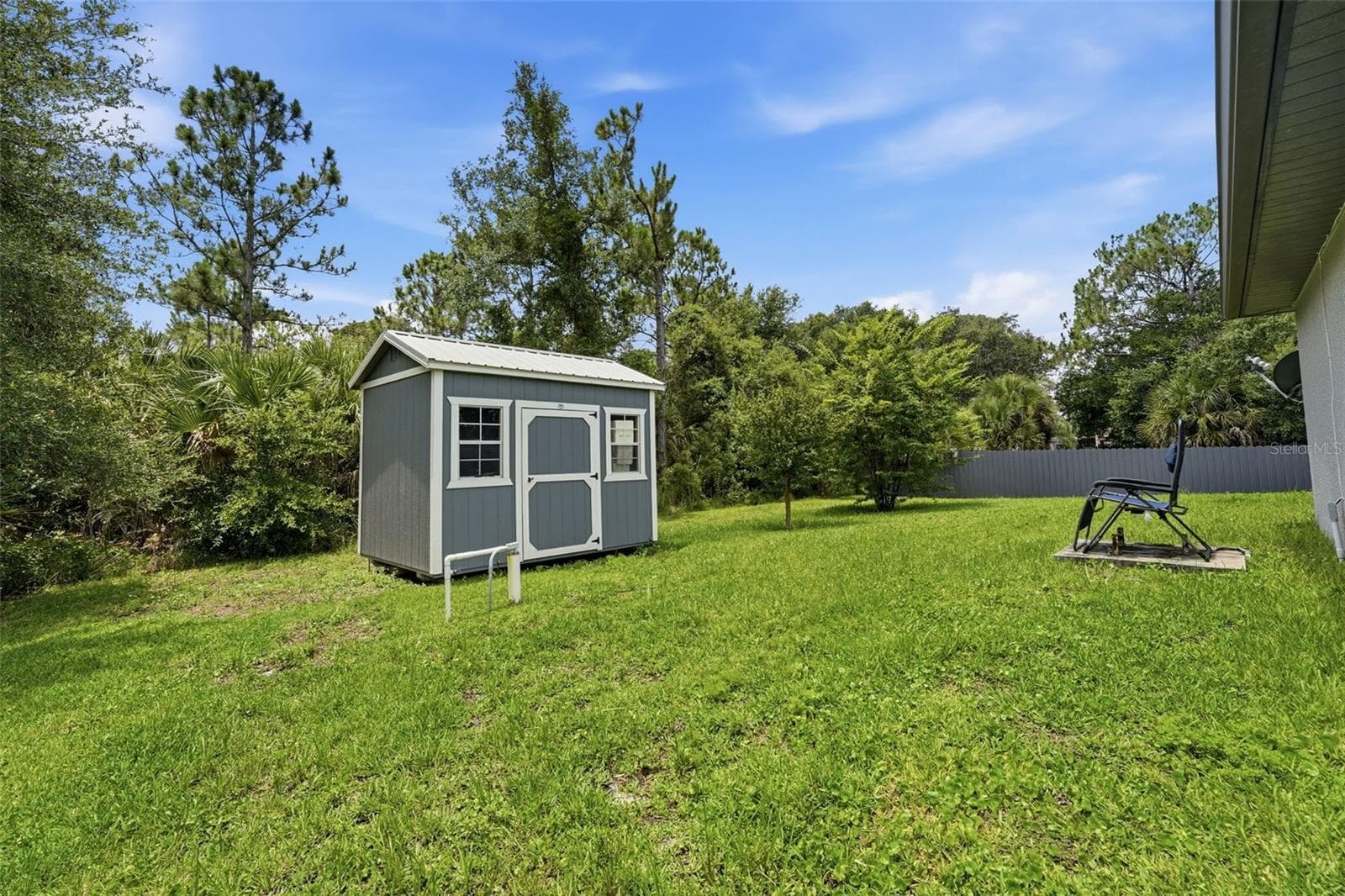 Shed in the backyard - 6755 TROPICAIRE BLVD, NORTH PORT