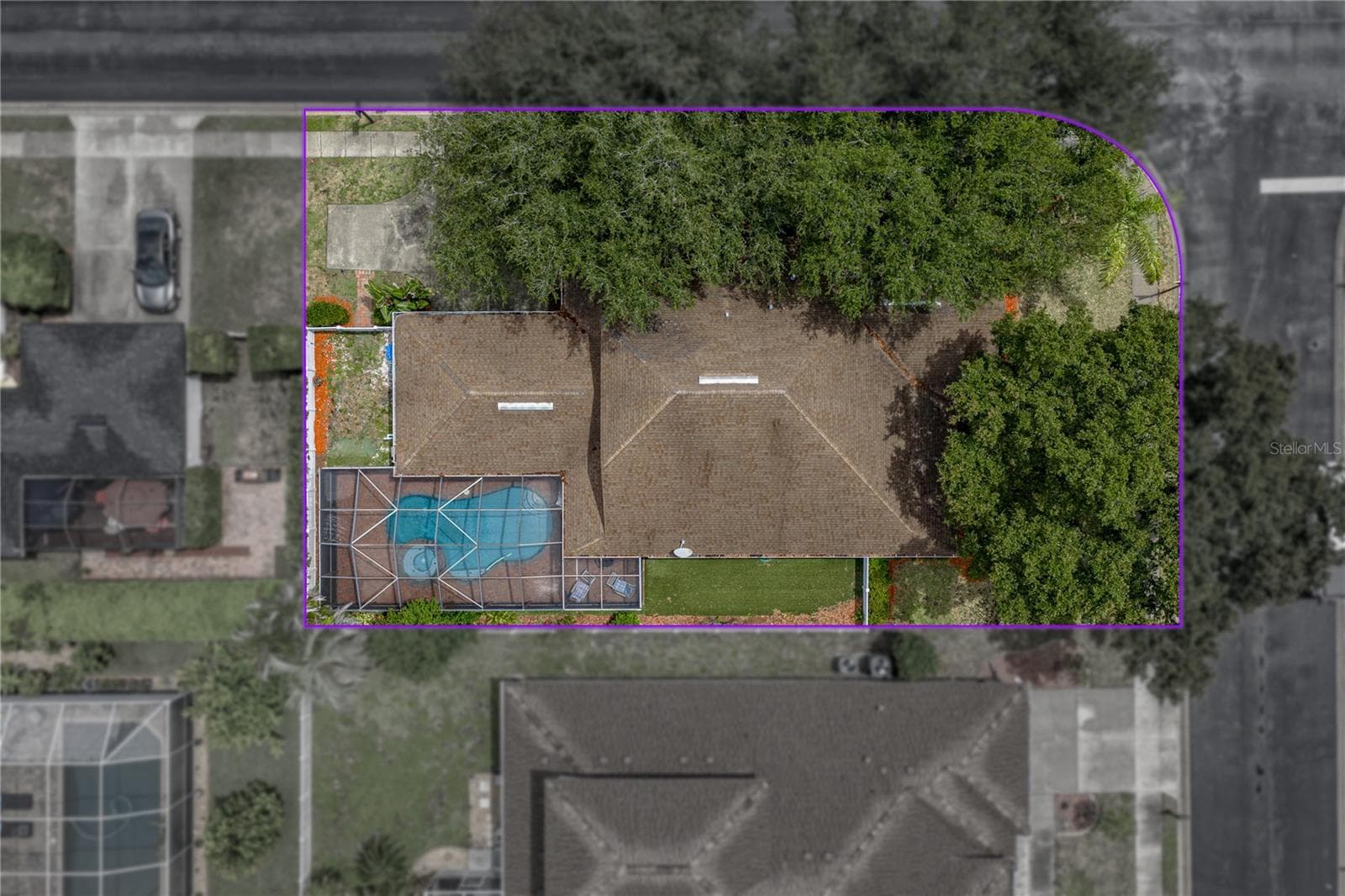 Aerial view - 2024 LARKSPUR CT, TRINITY