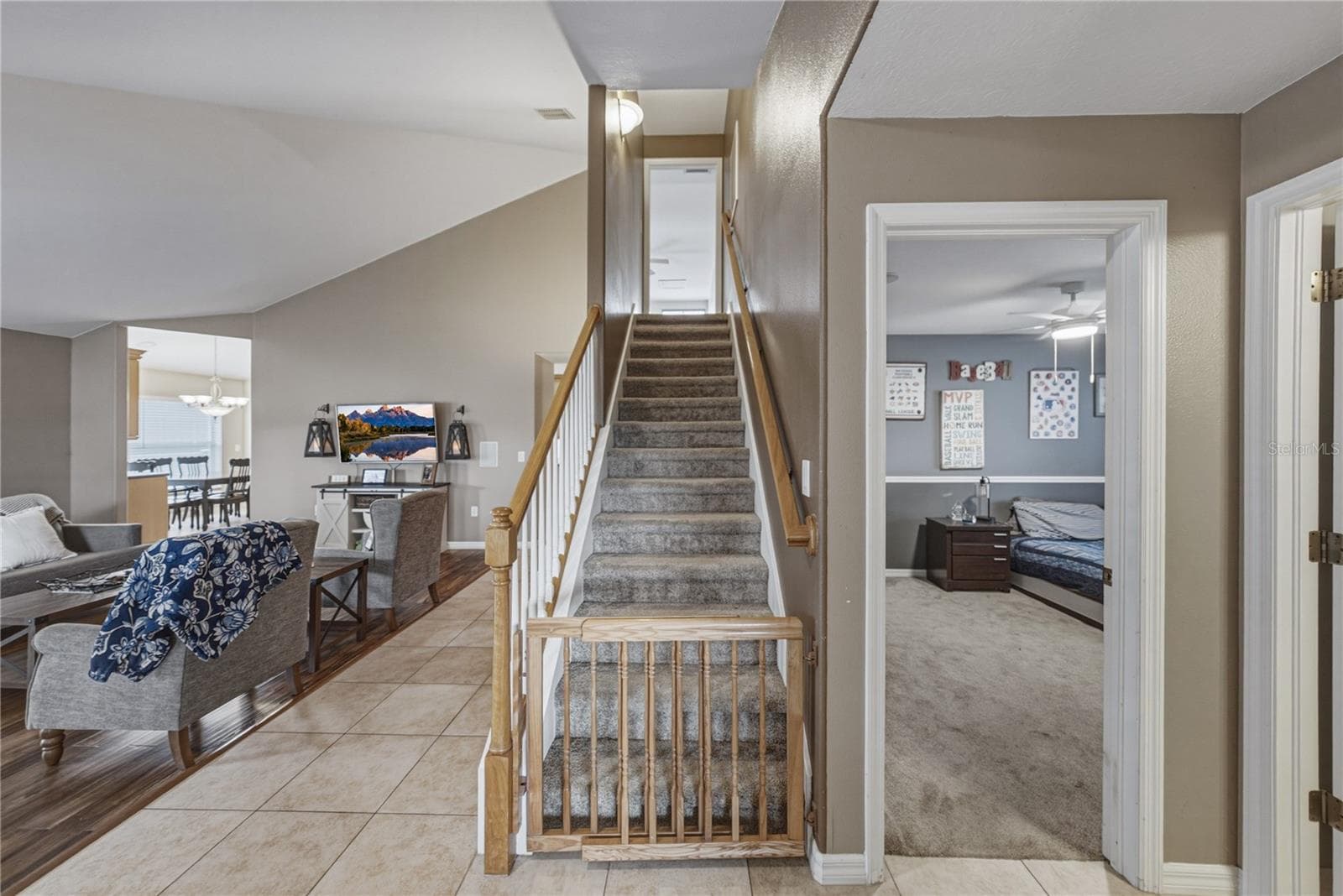 View from foyer - 2024 LARKSPUR CT, TRINITY